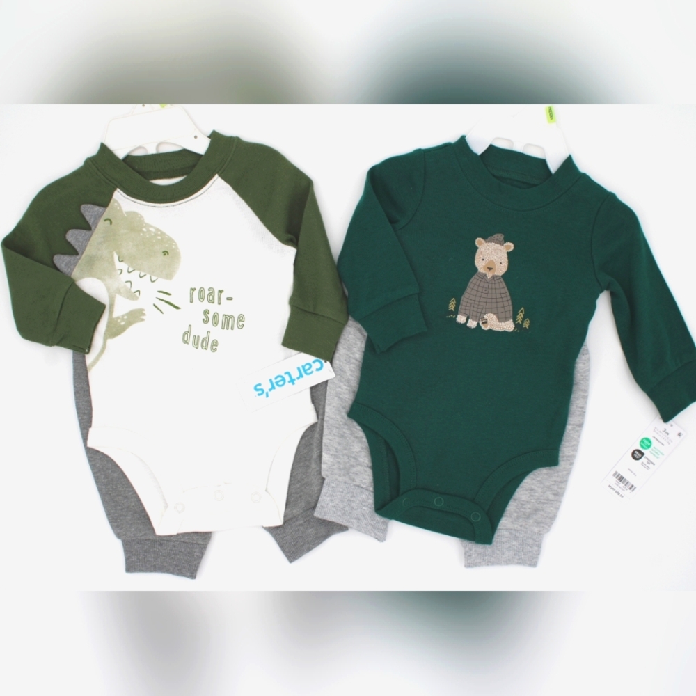 2 Carter’s Outfits – Size 3 Months - Picture 1 of 5